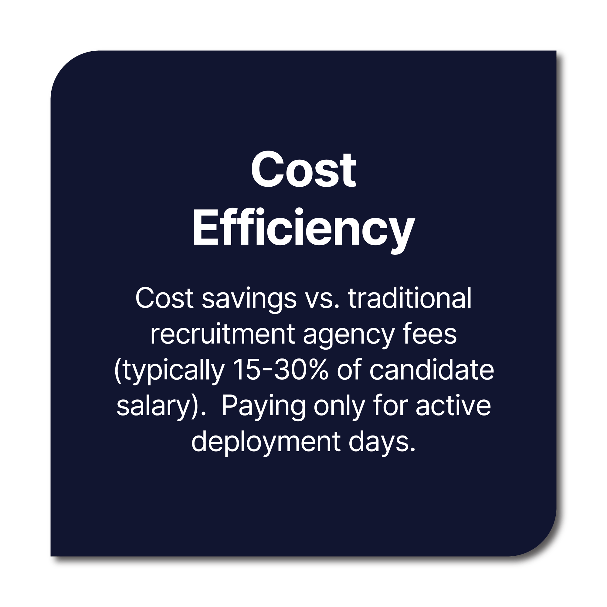 Cost Efficiency Cost Efficiency