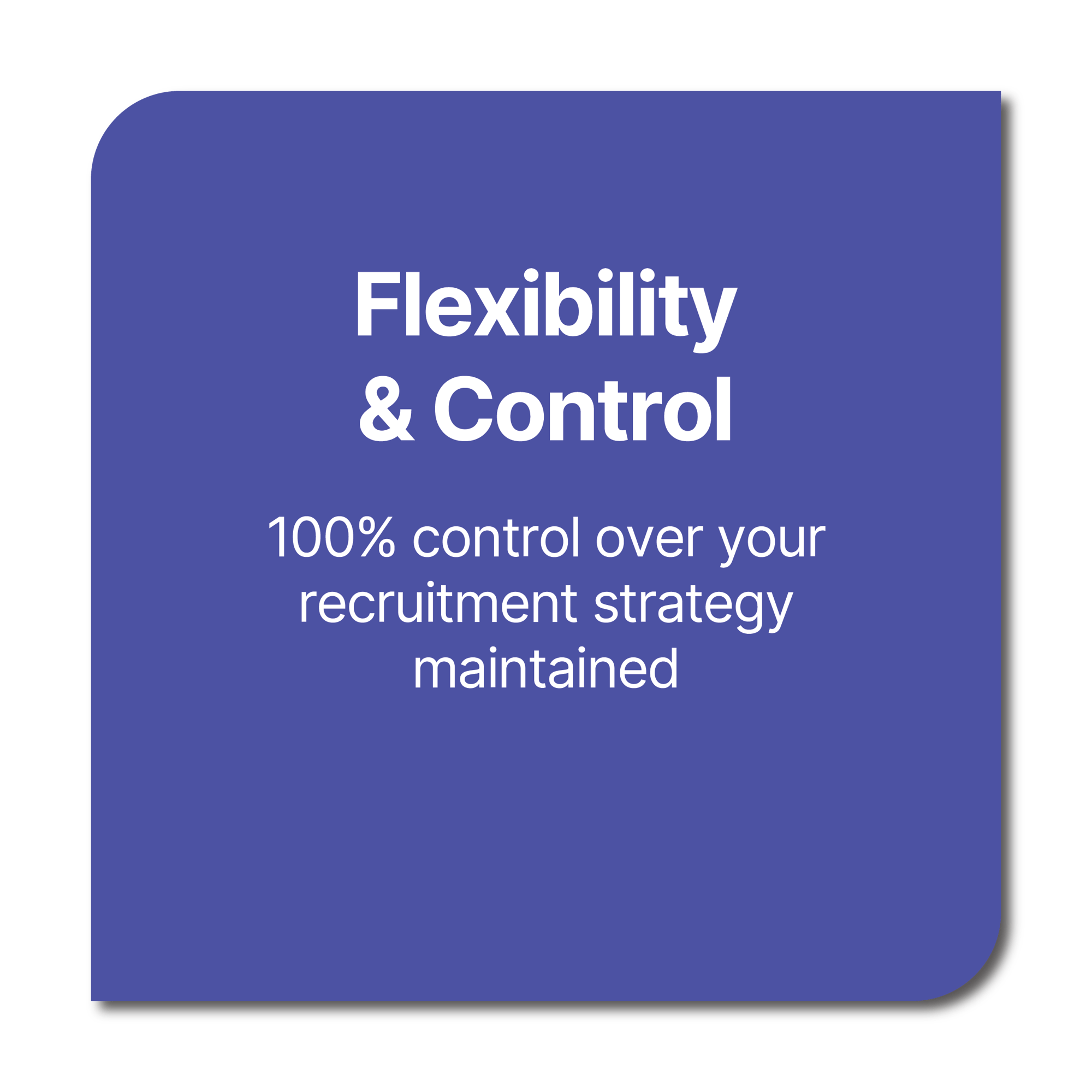 Flexibility and Control Flexibility and Control